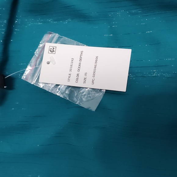 Jessica Simpson Womens Amella Slit-Sleeve Dress . Ocean Depths XS - Picture 8 of 12